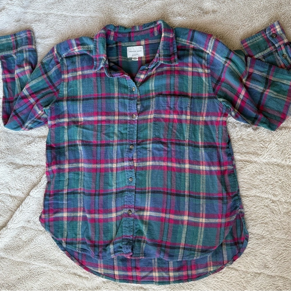 BOGO 🔥 Checkered plaid shirt - Picture 1 of 4